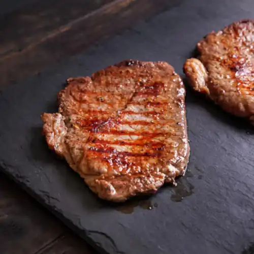 Rump Steak at KA-Boom Restaurant in Helston Cornwall